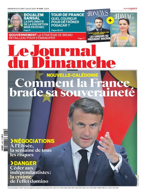 Title details for Le Journal du dimanche by Lagardere Media News - Available